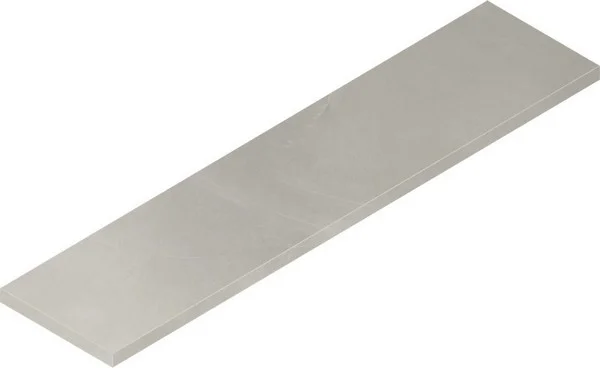 Керамогранит Italon Континуум Сильвер Ступень угловая левая 33х120 (Натуральная) в Саратове