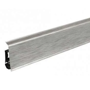 Плинтус пластиковый Arbiton INDO70 17 Алюминий 2,5 м в Саратове