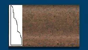 Плинтус пробковый ArtCorkDesing С 105 (Колер 11) 18x45x910 мм в Саратове