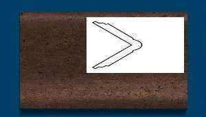 Угол пробковый наружный ArtCorkDesign С 303 Колер 14 в Саратове