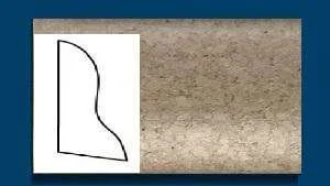 Плинтус пробковый ArtCorkDesing С 102 (Колер 6) 20x40x910 мм в Саратове