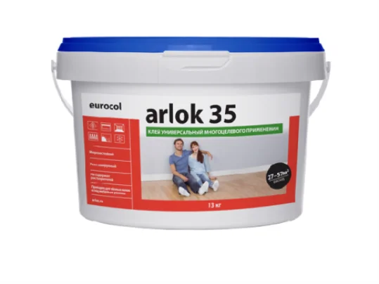 Клей Arlok 35 (13 кг) 230-490 г/м2, контактный для ПВХ покрытий в Саратове