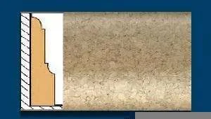 Плинтус пробковый ArtCorkDesing С 103 (Колер 4) 12х65х910 мм в Саратове