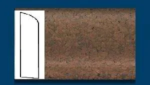 Плинтус пробковый ArtCorkDesing С 106 (Колер 11) 10х60х910 мм в Саратове