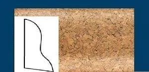 Плинтус пробковый ArtCorkDesing С 102 (Колер 8) 20x40x910 мм в Саратове
