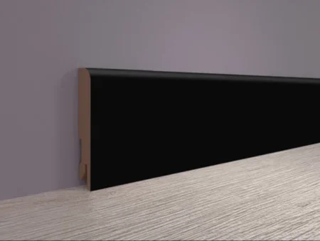 Плинтус MDF Bonkeel 24032 Чёрный Софт (100х16х2400 мм) в Саратове