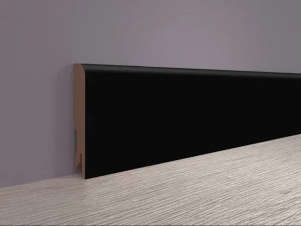 Плинтус MDF Bonkeel 24032 Чёрный Софт (100х16х2400 мм) в Саратове