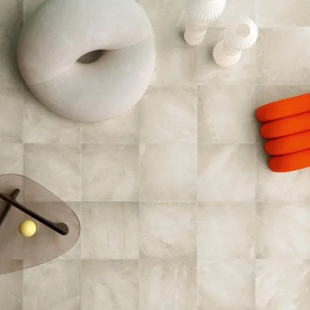 Керамогранит Coliseum Ривьера Уайт 60х60 (Натуральный и Реттифицированный) в Саратове