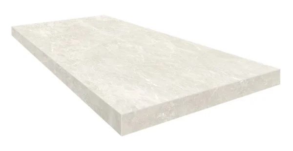 Керамогранит Coliseum Да Винчи Уайт Ступень угловая правая (Натуральный, 33х60) в Саратове