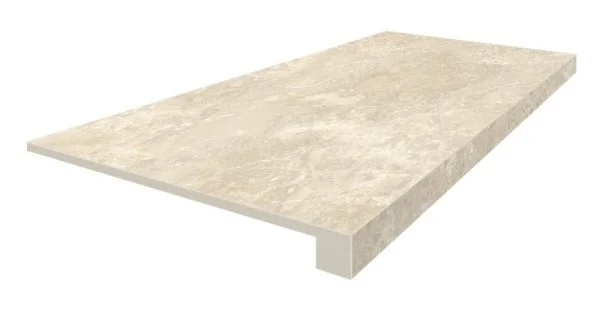 Керамогранит Coliseum Да Винчи Беж Ступень фронтальная (Натуральный, 33х60) в Саратове