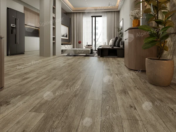 Каменно-полимерная плитка Alpine Floor Grand Sequoia Village Венге Грей ECO 11-807 4мм, 43 класс в Саратове