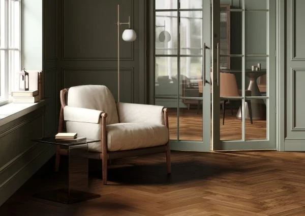 Паркетная доска Quartz Parquet Штучный паркет Орех Американский 44-400-29 в Саратове