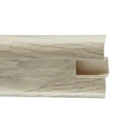 Пластиковый плинтус Royce №853 Дуб Супрема (58х22х2200мм) в Саратове