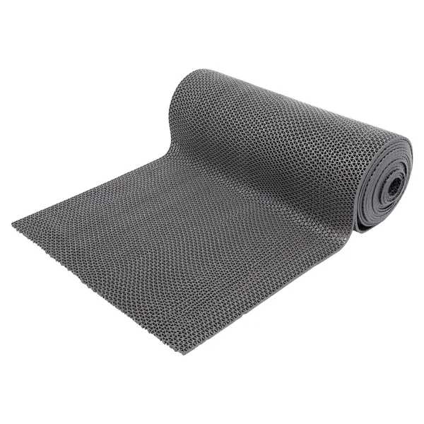 Грязезащитное рулонное покрытие ЗигЗаг Серый 5 мм (1,2 м) Китай в Саратове