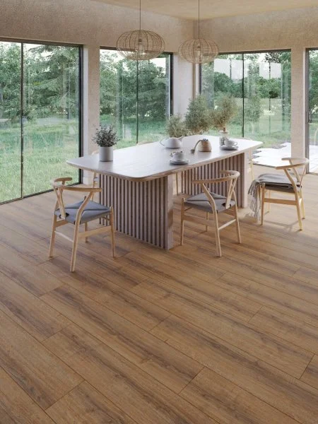 Ламинат Egger PRO 8/33 4V Large Aqua+ Дуб Шерман коньяк коричневый EPL184 в Саратове