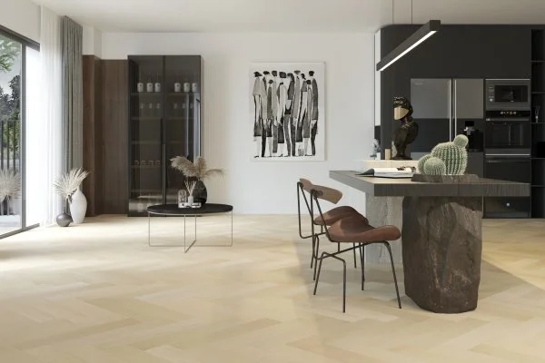 Паркетная доска Quartz Parquet Английская Ёлка Дуб Испанский 33-404 в Саратове