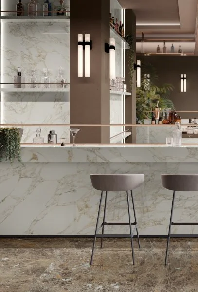 Керамогранит Italon Шарм Делюкс Арабескато Уайт 80х160 (Люкс и реттифицированная) в Саратове