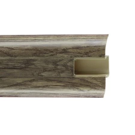 Пластиковый плинтус Royce №841 Дуб Миланский (58х22х2200мм) в Саратове