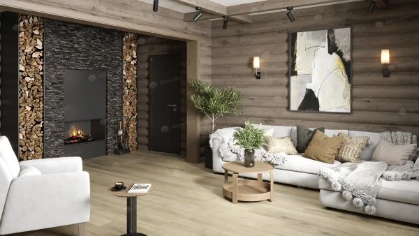 Кварц-виниловая плитка Alpine Floor Premium XL Дуб Сливочный ЕСО 7-19, 8 мм. 43 класс в Саратове