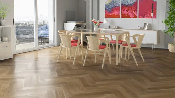 Кварц-виниловая плитка Fargo Parquet 4мм 33-63W948 Дуб Монако (Градиент) в Саратове