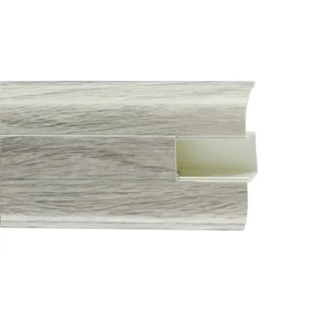Пластиковый плинтус Royce №822 Дуб Альба (58х22х2200мм) в Саратове