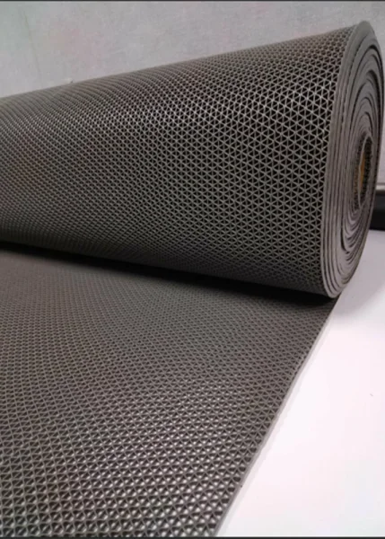 Грязезащитное рулонное покрытие ЗигЗаг Серый 5 мм (1,2 м) Китай в Саратове