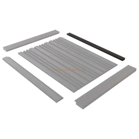 Финишный молдинг LF124B BR395K левый декорированный (31х12х2700мм) в Саратове