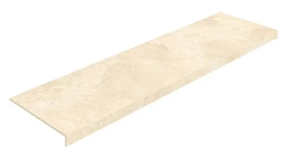 Керамогранит Coliseum Аурелия Уайт Ступень фронтальная (Натуральный, 33х120) в Саратове