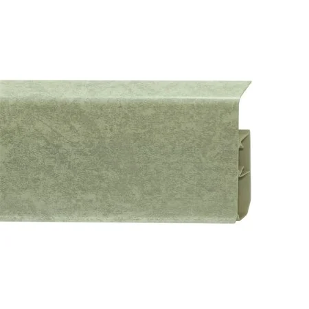 Пластиковый плинтус Royce №339 Мрамор Светлый (80х24х2200мм) в Саратове