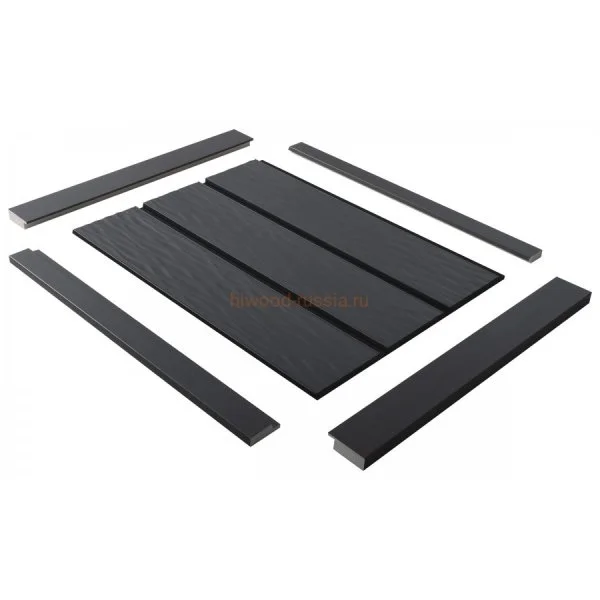 Финишный молдинг LF124A GR15K правый декорированный (42х12х2700мм) в Саратове