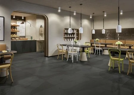 Керамогранит Coliseum Ардезия Блэк 60х120 (Натуральный и Реттифицированный) в Саратове