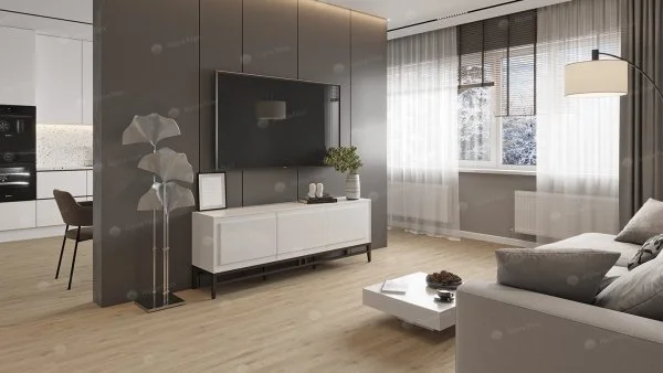 Каменно-полимерная плитка Alpine Floor Solo Анданте ECO 14-10, 3,5 мм 34 класс в Саратове