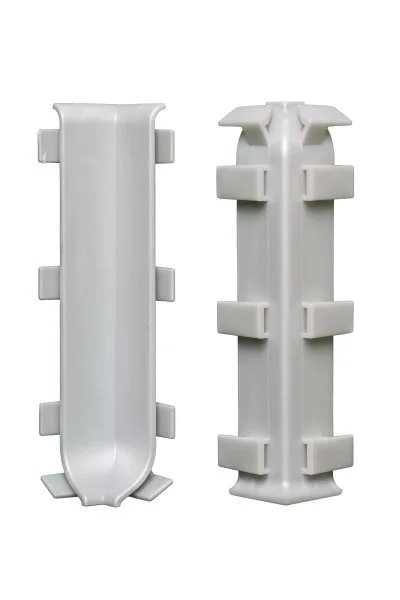 Внутренний угол Bonkeel ПЛ80 серый (ПВХ) в Саратове