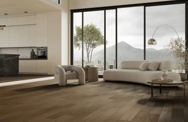 Паркетная доска Quartz Parquet Классик 5 мм Дуб Брауни 413 в Саратове