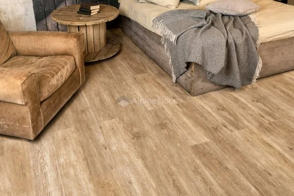 Каменно-полимерная плитка Alpine Floor Grand Sequoia Секвоя Миндаль ECO 11-6, 4мм 43 класс в Саратове