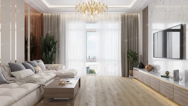 Каменно-полимерная плитка Alpine Floor Solo Plus Комодо ЕСО 14-701, 4 мм, 43 класс в Саратове