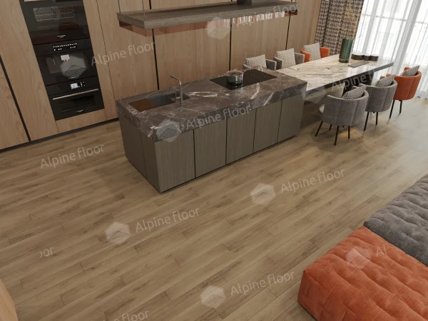 Каменно-полимерная плитка Alpine Floor Grand Sequoia Village Вайпуа ECO 11-1907 4мм, 43 класс в Саратове