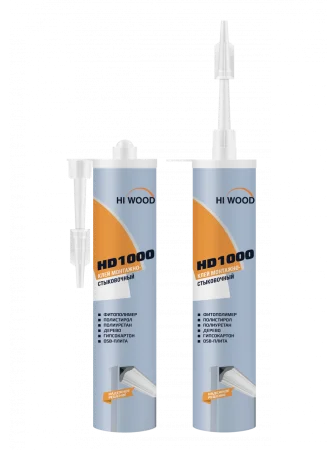 Монтажно-стыковочный клей HiWood HD1000 Белый 280 ml в Саратове