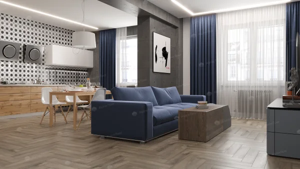 Кварц-виниловая плитка Alpine Floor Parquet Дуб Исида ЕСО 16-15 2.5 мм. 43 класс в Саратове