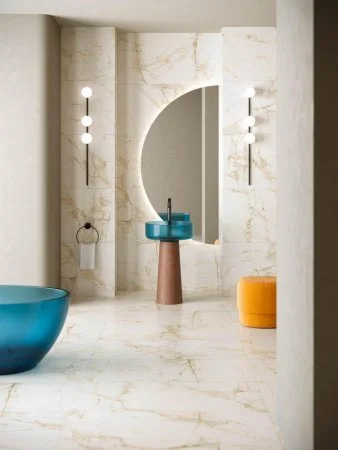 Керамогранит Coliseum Канова Уайт 60х60 (Натуральный и Реттифицированный) в Саратове