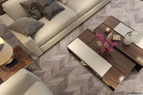 Пробковое покрытие CorkStyle Chevron Brown (1235*305*6 мм) HC в Саратове