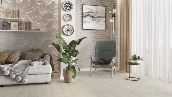 Каменно-полимерная плитка Alpine Floor Solo Виваче ECO 14-2, 3,5 мм 34 класс в Саратове