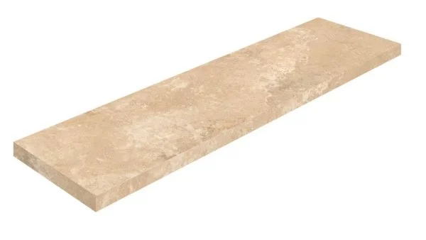 Керамогранит Coliseum Аурелия Беж Ступень угловая левая (Натуральный, 33х120) в Саратове