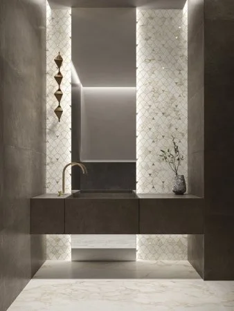 Керамогранит Italon Этернум Кофи 60х120 (Натуральная и Реттифицированная) в Саратове