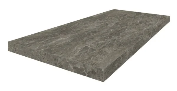 Керамогранит Coliseum Да Винчи Браун Ступень угловая левая (Натуральный, 33х60) в Саратове