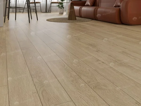 Каменно-полимерная плитка Alpine Floor Grand Sequoia Village Миндаль ECO 11-607 4мм, 43 класс в Саратове