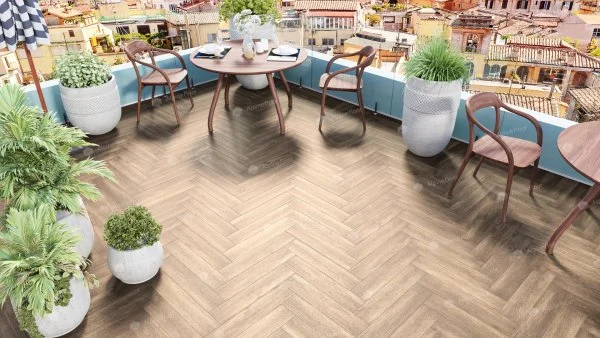Каменно-полимерная плитка Alpine Floor Parqet Light Макадамия ECO 13-10, 4 мм 43 класс в Саратове