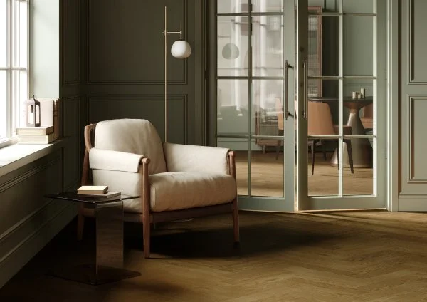 Паркетная доска Quartz Parquet Штучный паркет Дуб Кедровый Латте 44-1258-59 в Саратове