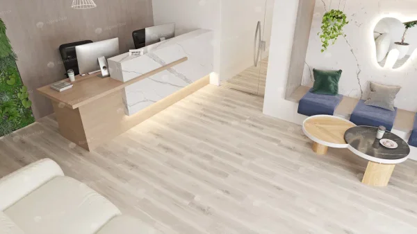 Кварц-виниловая плитка Alpine Floor Ultra Дуб Полярный ЕСО 5-19 2 мм. 34 класс в Саратове