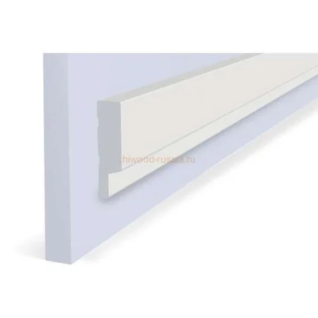 Финишный молдинг LF124A NP правый белый (42х12х2700мм) в Саратове